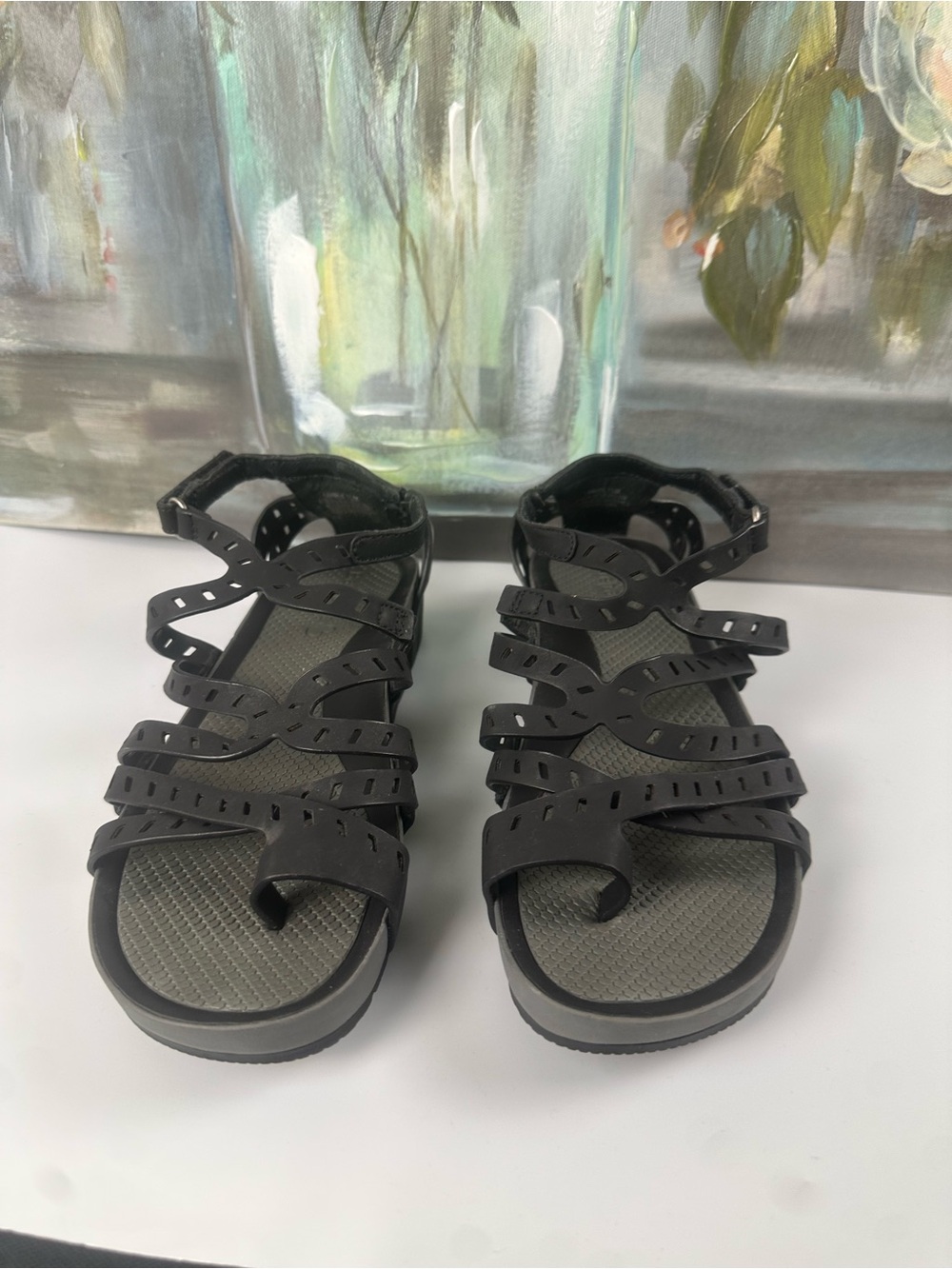 BareTraps Lauren Tall Gladiator Sandals 🖤